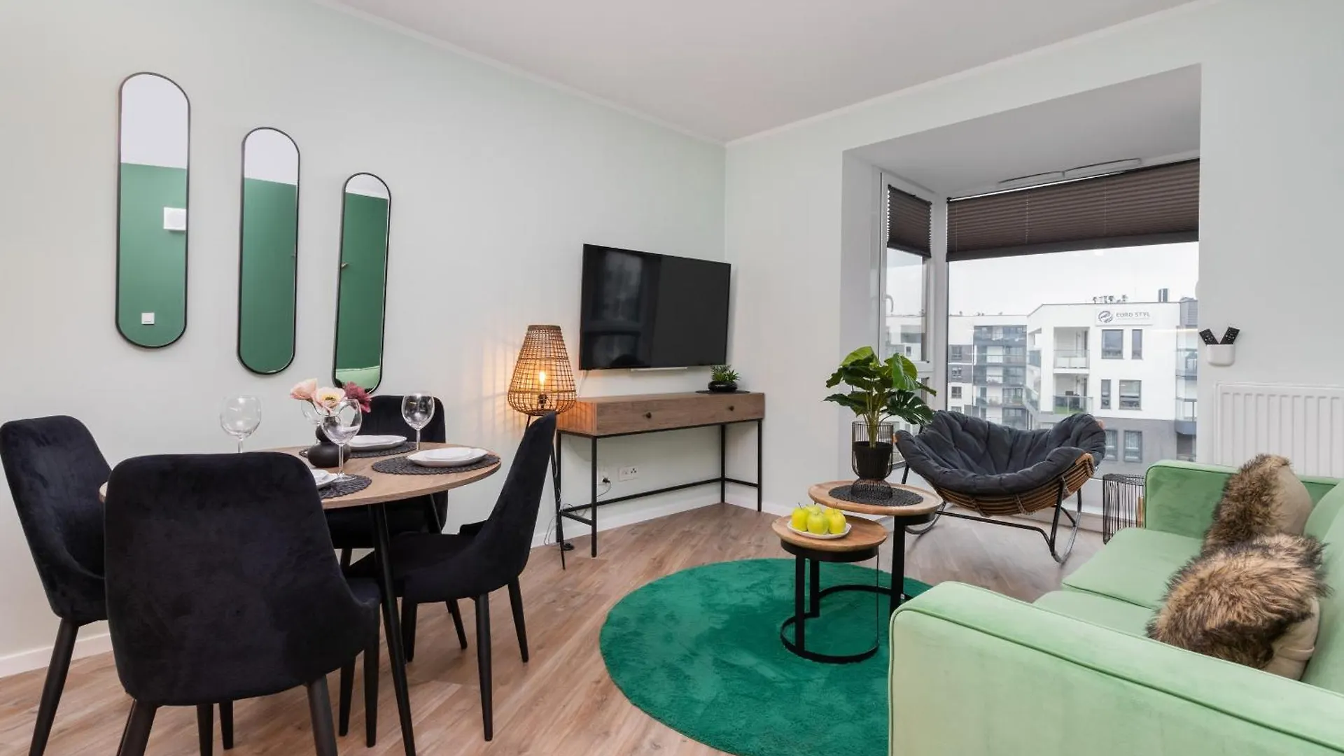 Green Apartment In Gdansk With Free Access To The Gym And Parking By Noclegi Renters
