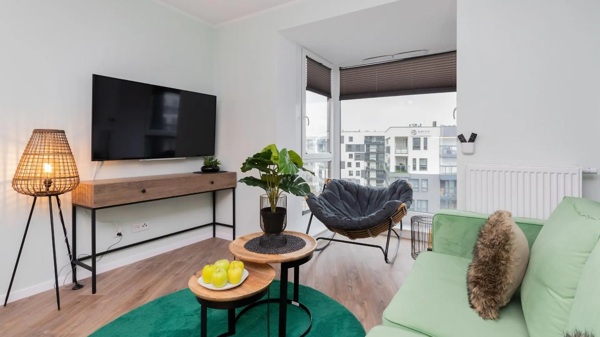 Green Apartment In Gdansk With Free Access To The Gym And Parking By Noclegi Renters