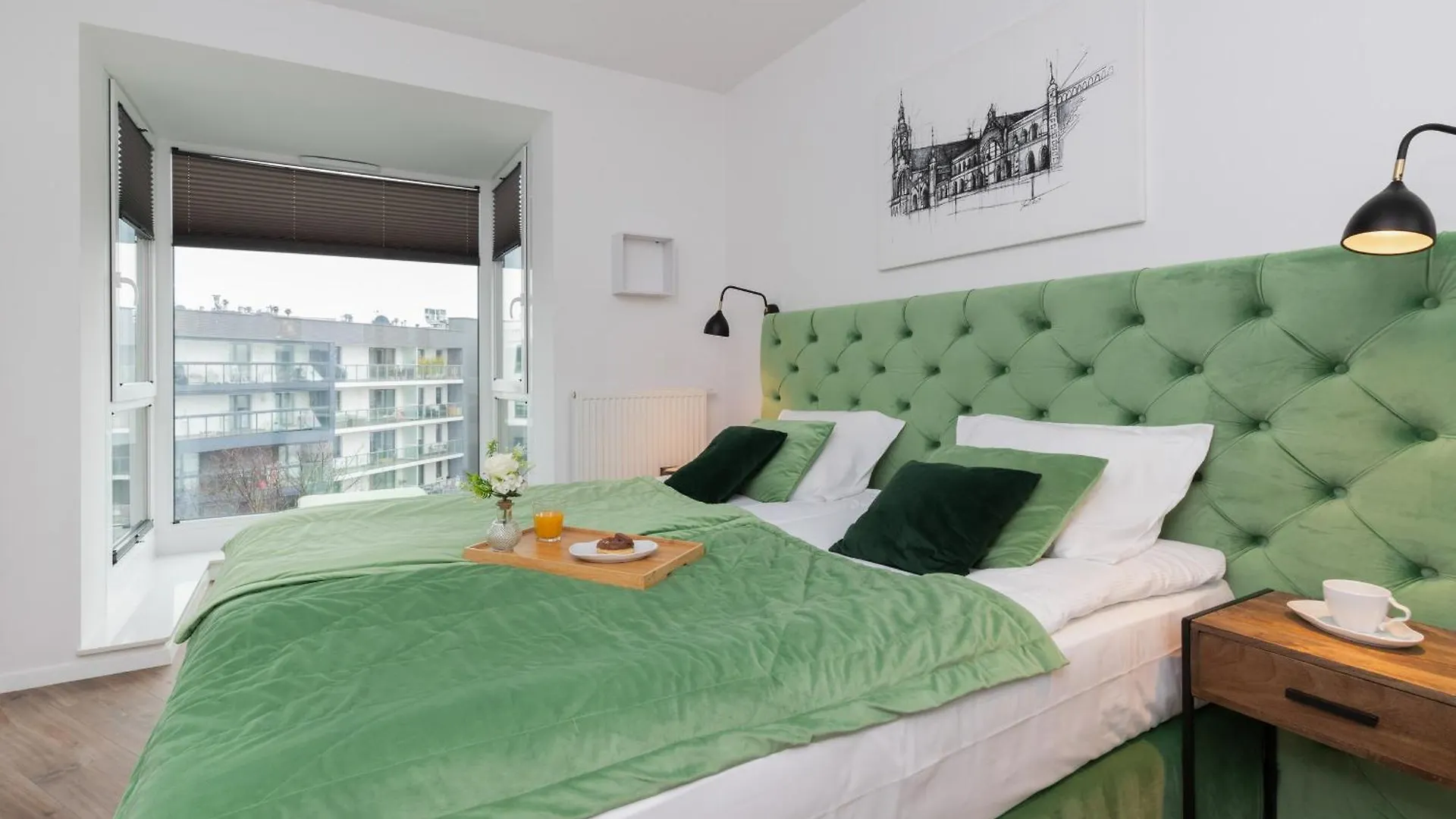 Green Apartment In Gdansk With Free Access To The Gym And Parking By Noclegi Renters 0*,